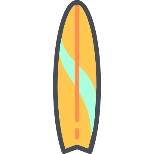 доска серфинга, виды досок серфинга, доска сёрфинга вектор, доска серфинга вектор