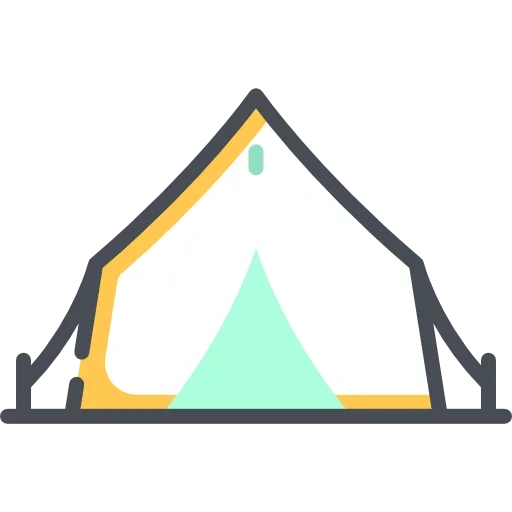 иконка палатка, палатка вектор, палатка символ, палатка клипарт, компьютерная иконка палатки
