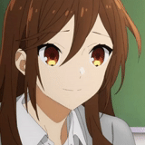 anime mignon, kyoko horiya, anime horimiya, le visage de kyoko horii, personnages d'anime