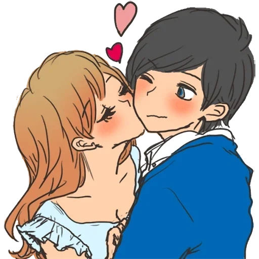 couple anime, l'anime mignon, beaux couples d'anime, dessin de la paire d'anime, dessins de l'amour anime