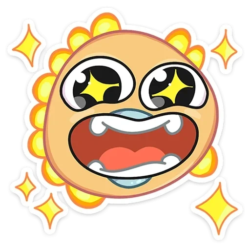 soleggiato, anime, sorrido di ridere, emoticon divertenti