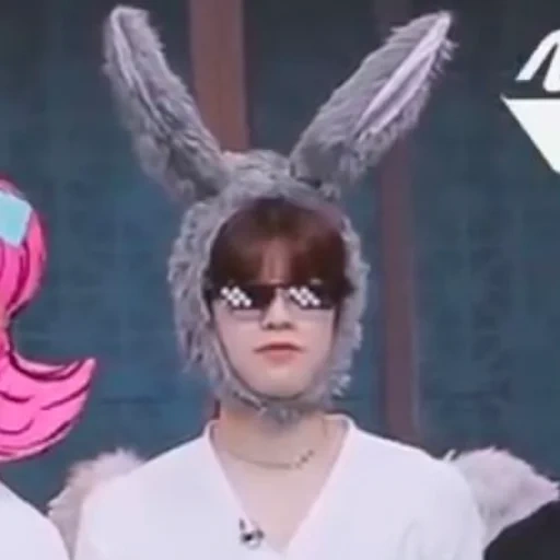 kpop, young man, party party, jungkook bts, bts chong guo rabbit