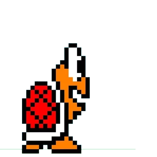 pixel art, kupa la tortue, mario pixel, pixel mario, pixel art mario