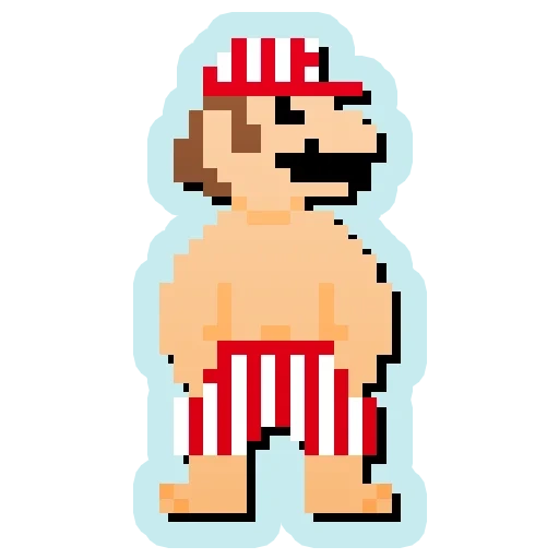 pixel mario, пиксельный марио, 8ми битный марио, марио прыгучий пиксельный, марио пиксельная принцесса пич