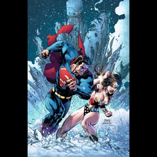 wonder woman, komik superhero, komik justice league, jim lee batman versus superman, batman vs superman justice dawn