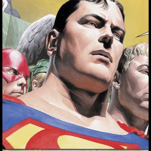 супермен, алекс росс, супермен 2004, человек стали, alex ross superman