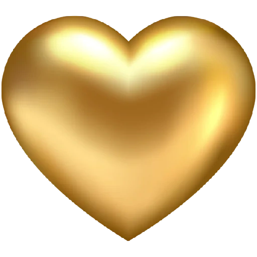 сердце золото, сердце золотое, лю золотом сердечке, золотое сердце галочкой, золотое сердце фотошопа