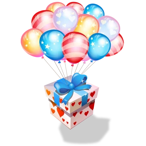гелиевые шары, воздушный шар, шарики подарки, подарок шарами, коробка сюрприз воздушными