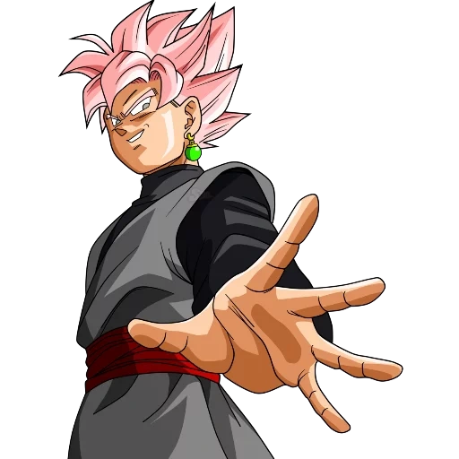 goku black rose, perle di draghi, goku black ssj rose, dragon pearls super, goku black super sayyan 3