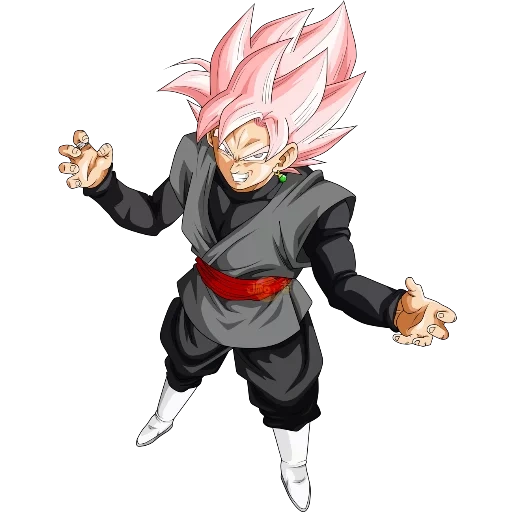 dragon ball, goku black ssj1, goku black ssj rose red, black goku super saiya, goku black super saiyang 3