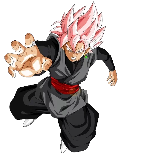 sleep goku, perles de dragon, goku black ssj1, dragon pearl de bp, goku black ssj rose