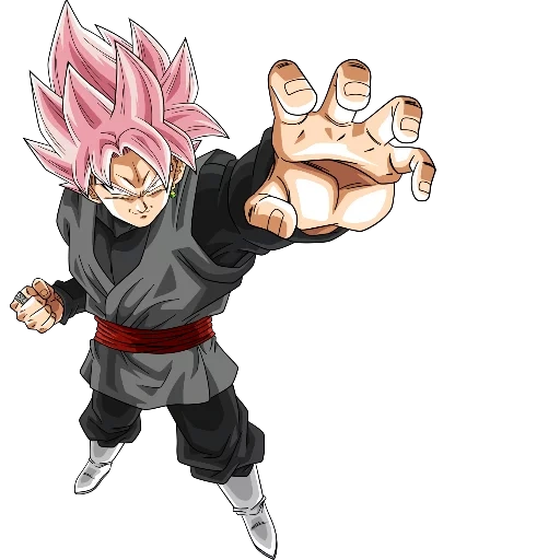 dragon ball, wukong black ssj rose, super saiyan rose 2, dragon ball chao, goku black super saiyang 3