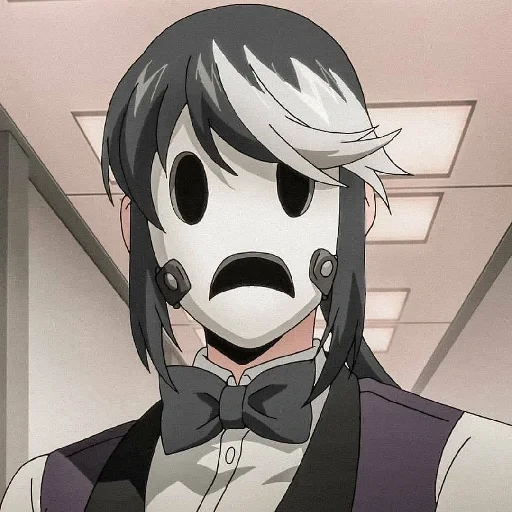 idee anime, personaggi anime, maschera commerciante anime, anime di maggiordomo nero, maschera per commercianti di invasione di alto livello