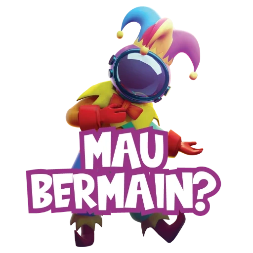 ksatria benteng badut, mencari permainan tetangga, fortnight clown skin, game drop karakter