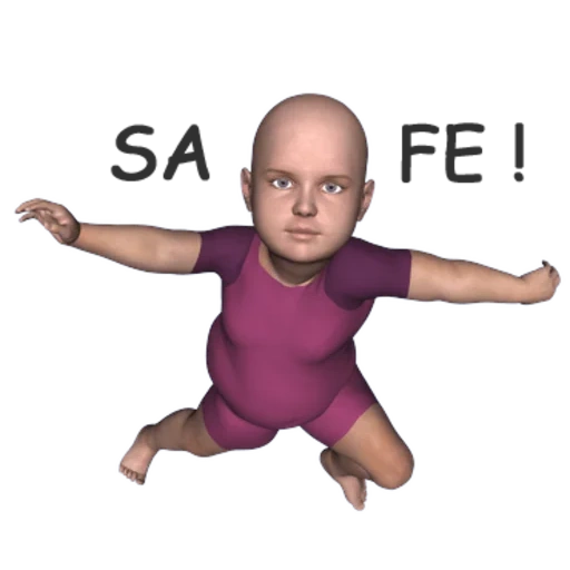 bebé, gente, baby text 3d, todler 3d baby