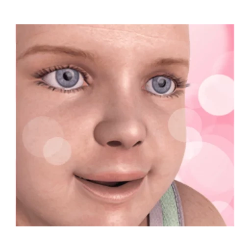 visage, fille, partie du visage, annonces publicitaires ntv 2010, l'apprentissage et l'esprit du nourrisson