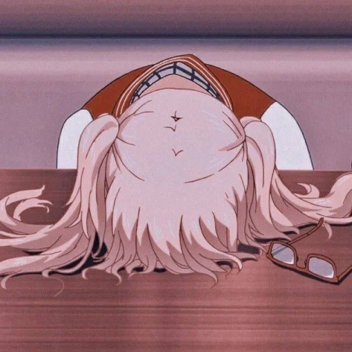 anime, anime hangover, anime characters, soft aesthetics anime, anime is lazy girl