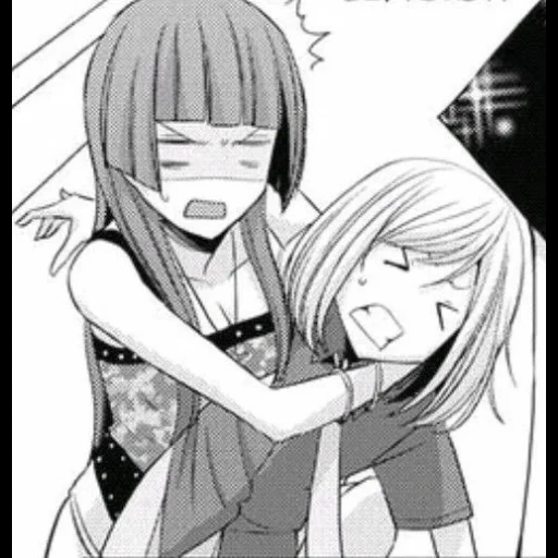 manga, gambar, manga yuri, jeruk manging yuri, harumi taniguchi matsuri