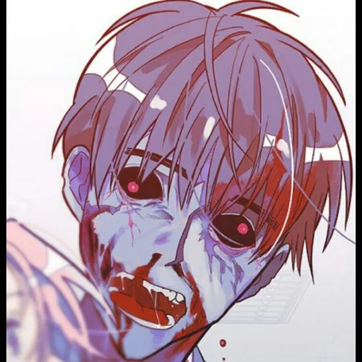 animación, figura, kenkaneki, animación espeluznante