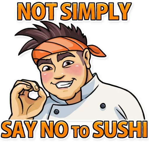 sushi, dessecante, chef de sushi