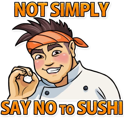 sushi, desiccant, sushi chef