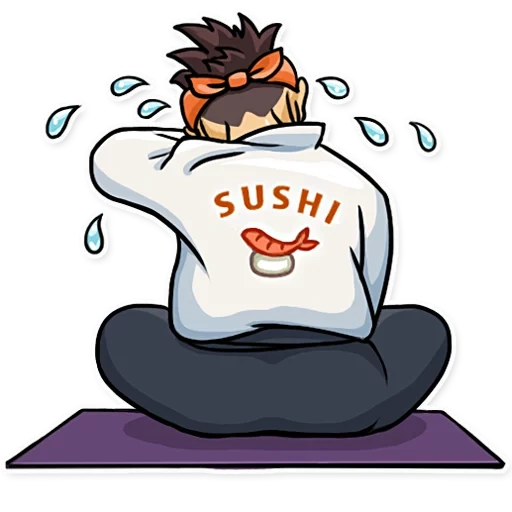 parker, sushi, desiccant, sushi chef, sushi chef
