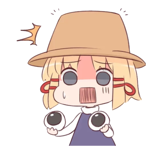 paquete, imagen, suvako moria chibi, chibi touhou suvako