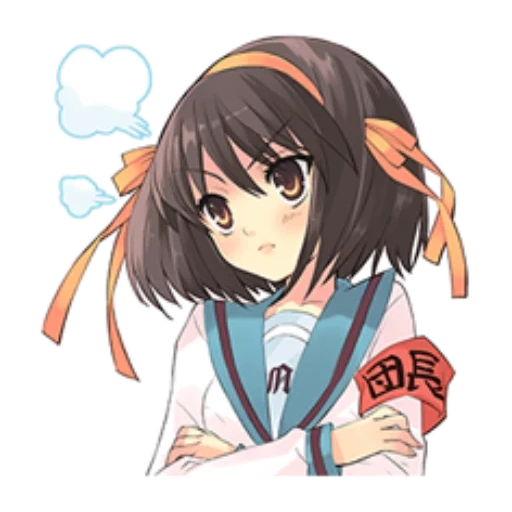 haruhi, suzuki chunxi, melancolia da primavera, melancolia de suzuki chunxi, chun xi-deus conhece os personagens