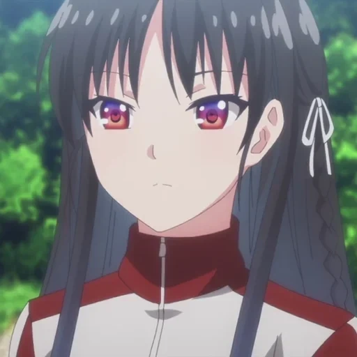 personaggio di anime, horida suzu, screenshot di suzu horida, youkoso jitsuryoku shijou