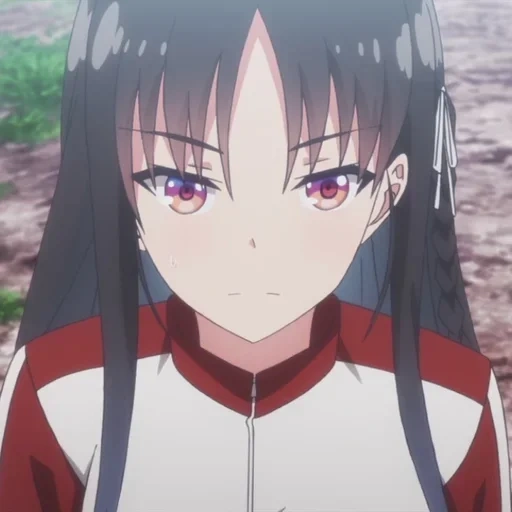 anime girl, personaggio di anime, horida suzu, youkoso jitsuryoku, screenshot di suzu horida