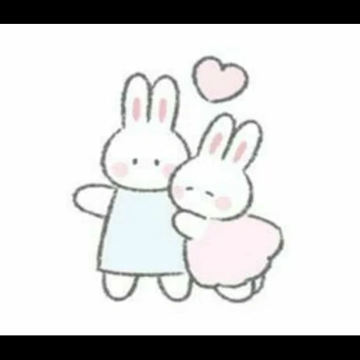 cher lapin, dessin de lapin, croquis de lapin, dessin broat, le lapin est un dessin mignon