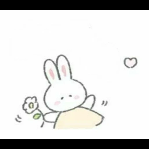 dear rabbit, rabbit drawing, rabbit sketch, rabbit is a cute drawing, cute rabbits