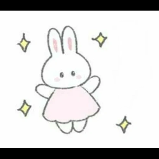 the drawings are cute, cute drawings of chibi, light drawings cute, rabbit is a cute drawing, cute rabbits