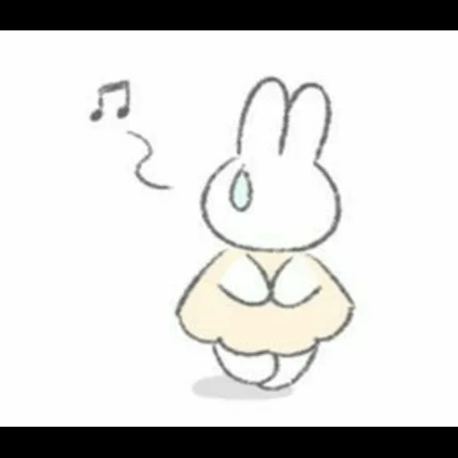 rabbit, dear rabbit, the rabbit is large, rabbit drawing, rabbit character