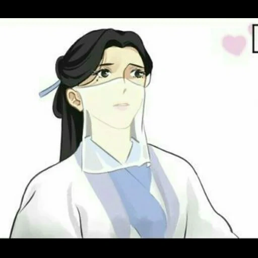 animation, manhua, shen qingqiu, lan jingyi, cartoon characters