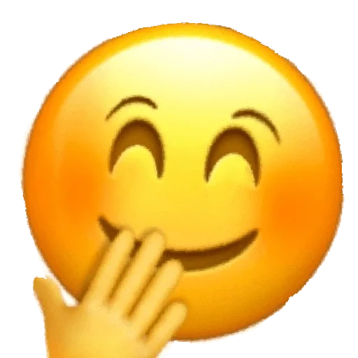 emoji, smiling face, smiling hand, smile with an expression, smile emoji
