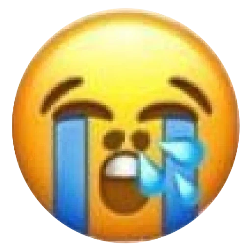 emoji, sad emoji, emoji, crying expression, crying smiling face iphone