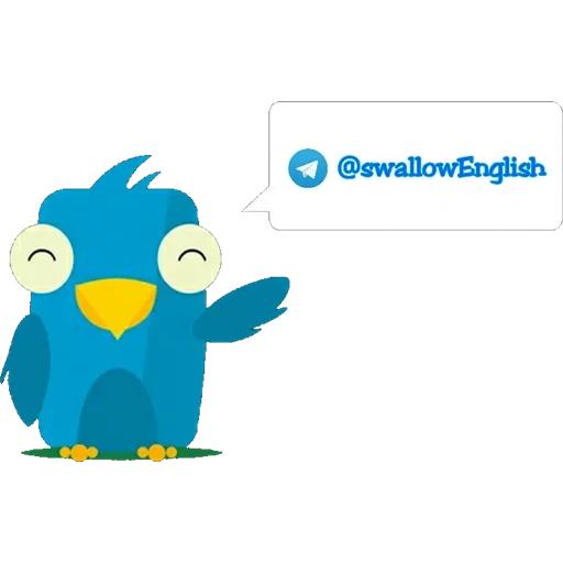 птички, qr код, blue parrot, реклама твиттер, взаимный твиттер