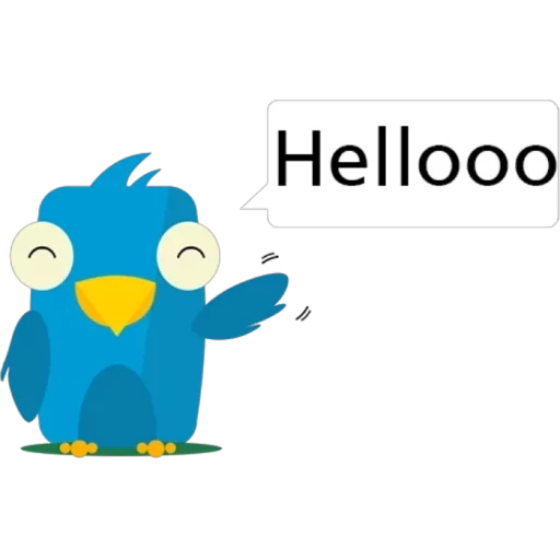 twitter, un giocattolo, cascate, pubblicità su twitter, pappagallo blu
