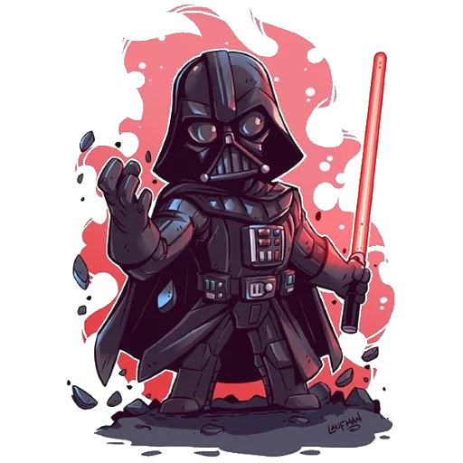 darth vader, derek laufman, darth vader art, baidasvid, star wars darth vader