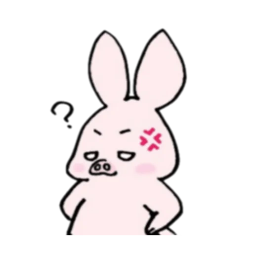 caro coniglio, bel coniglietti, bunny sketches, conigli carini cartone animato
