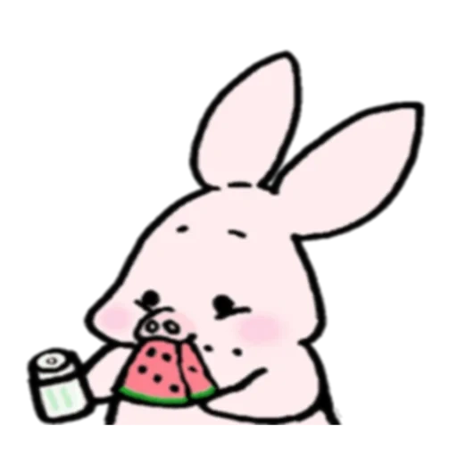 banny, preciosos conejitos, conejitos de kawaii, lindo conejito de dibujos animados