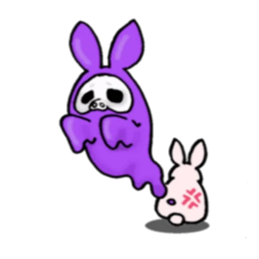 lapin, hyper bunny, lapin rose, lapin lilas, lapin pourpre