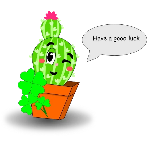 kaktus, kaktus, kaktus lucu, gambar kaktus yang lucu