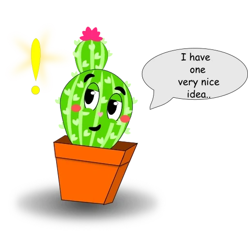cactus, cactus, lindo cactus, cactus con ojos