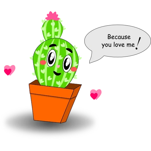 cactus, cactus, viso di cactus, cactus carino