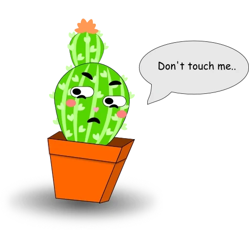 kaktus, kaktus, kaktus lucu, kaktus sedih