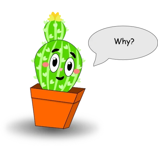 cactus, cute cactus, cactus with eyes, a cheerful cactus, sad cactus