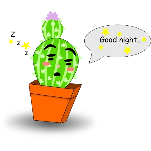 cactus, cactus mignon, visage de cactus, cactus triste