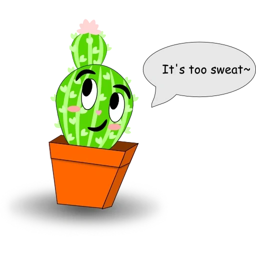cactus, cactus, cactus carino, cactus triste